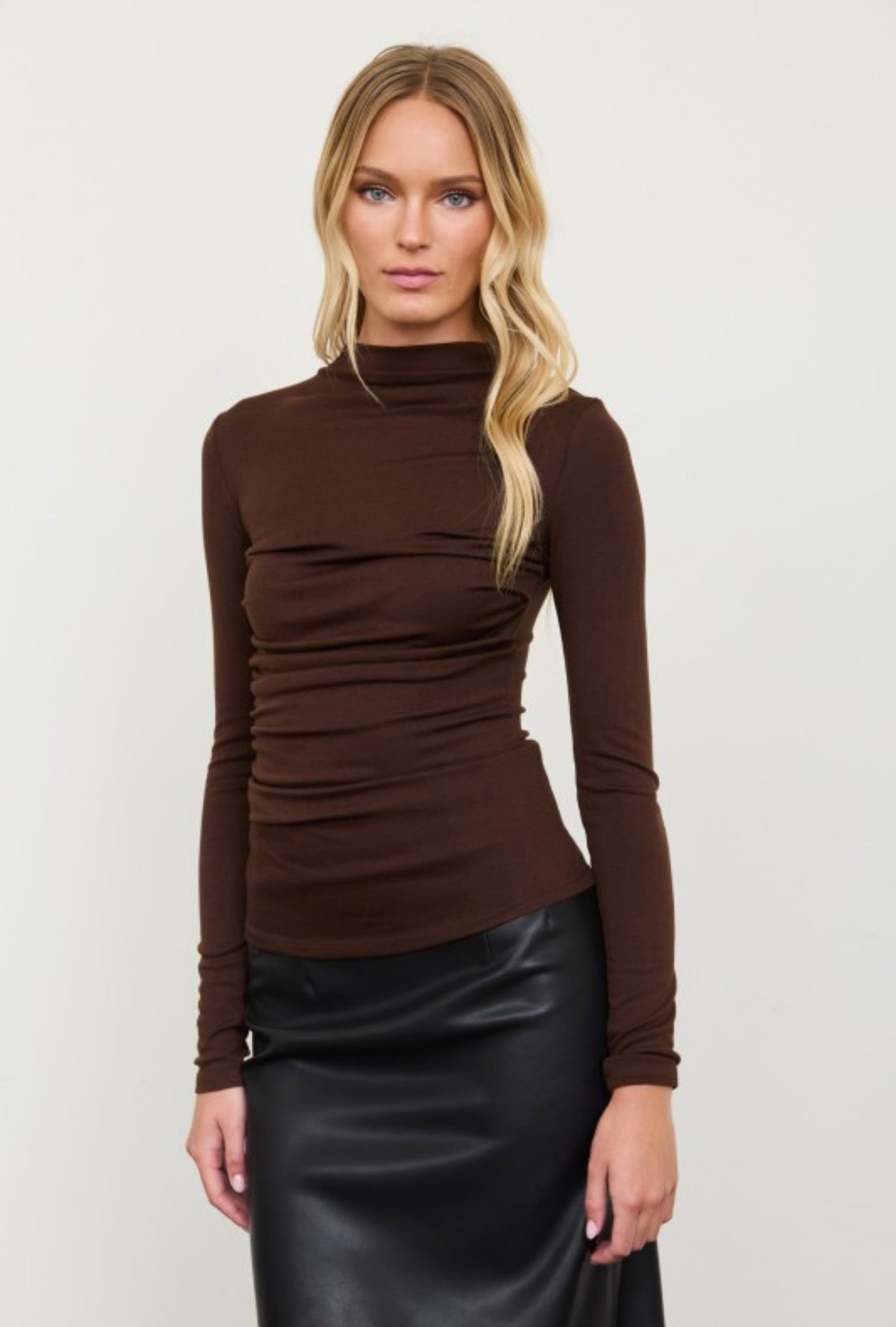 Chocolate Blouse