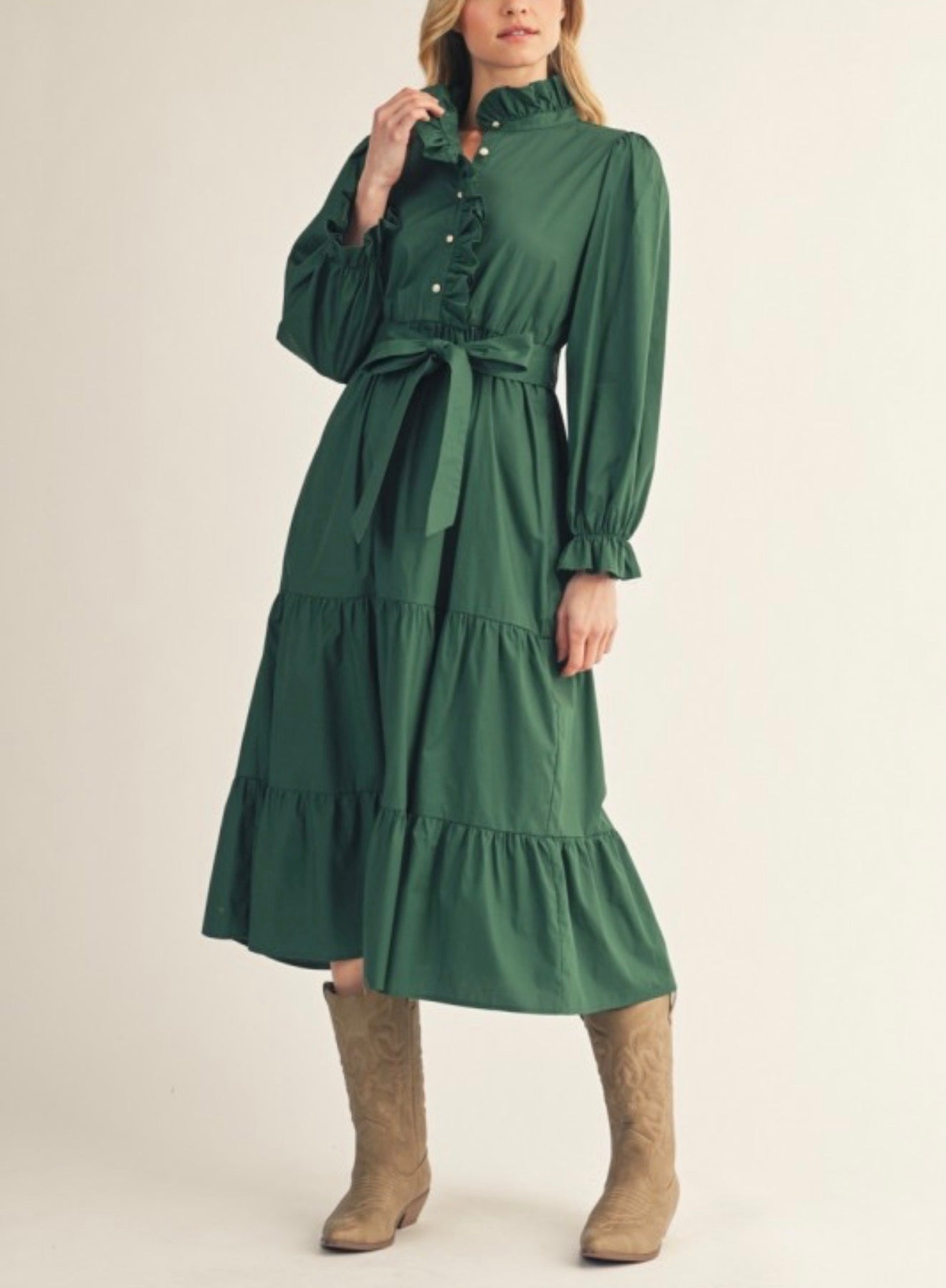 Aranza Elegant Midi Dress