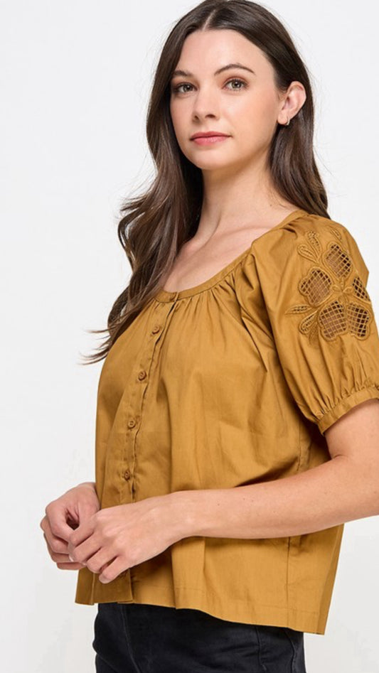 Valentine Embroidered Blouse