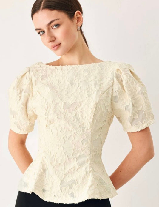 Angelica Elegant embroidery Blouse