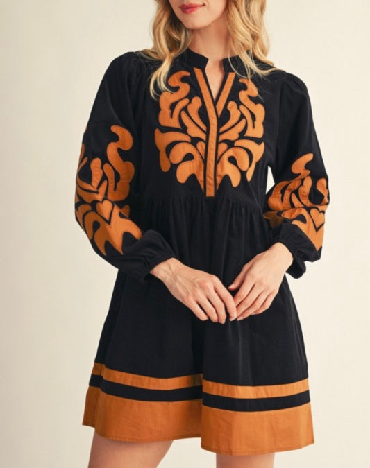 Verónica Corduroy Mini Dress