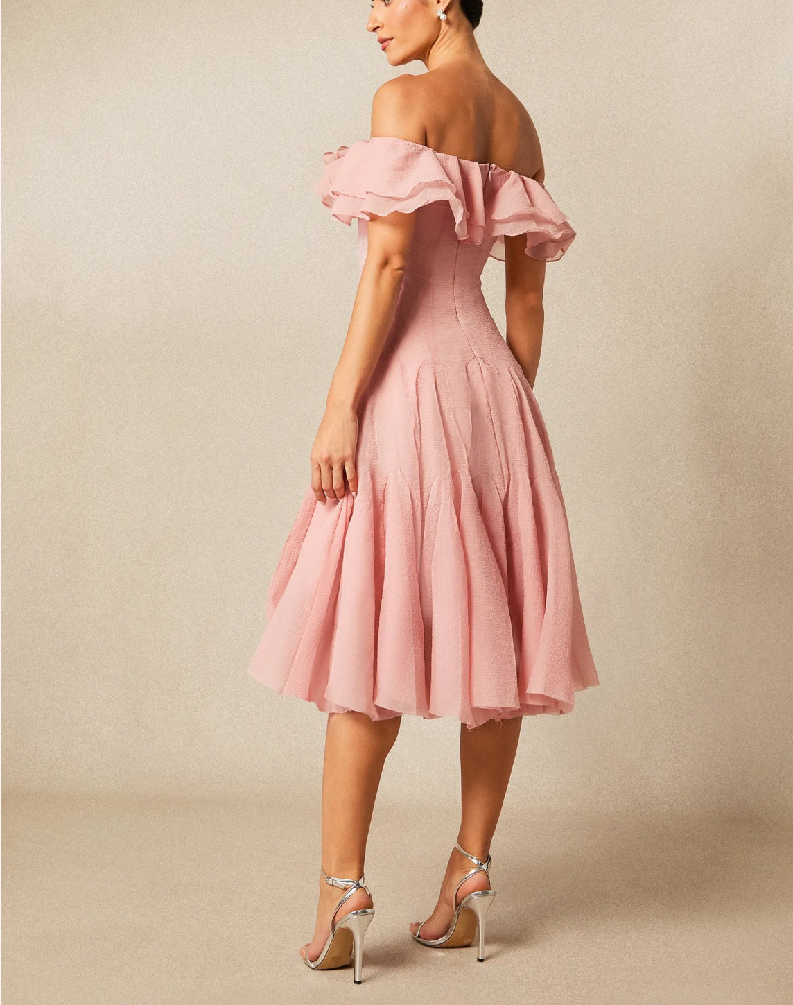 Yoana’s Chifon Midi Dress