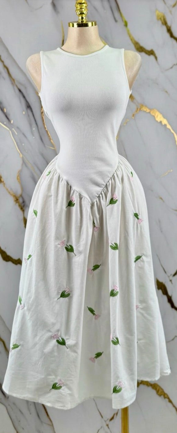 Marbella Embroidery Dress