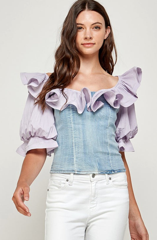 Aurora Puff Sleeve Blouse