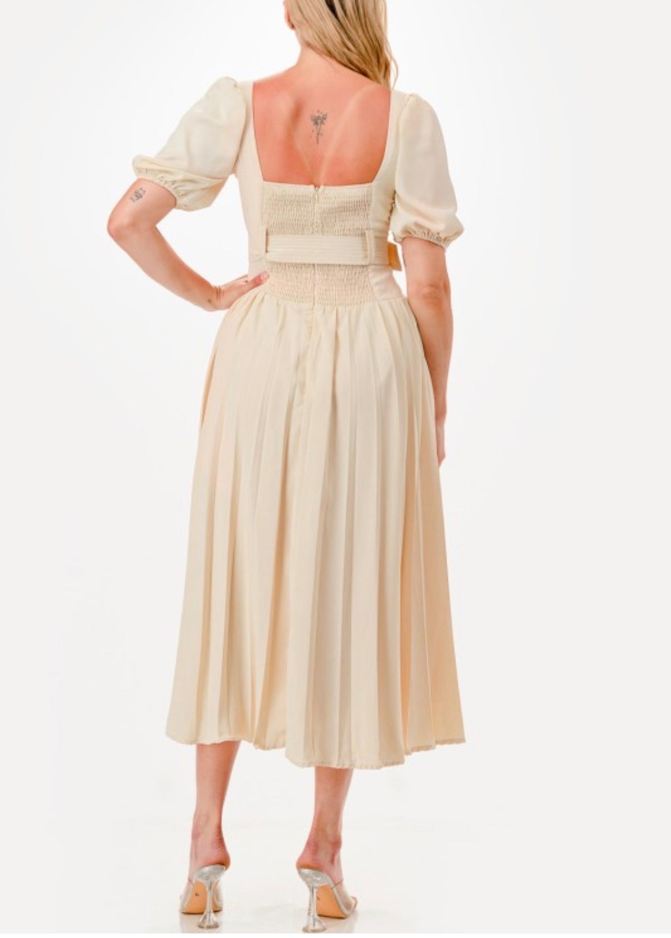 Victoria Elegant Midi Dress