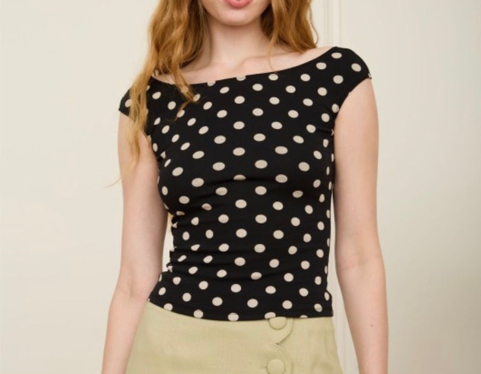 Ana Polka Dots Blouse
