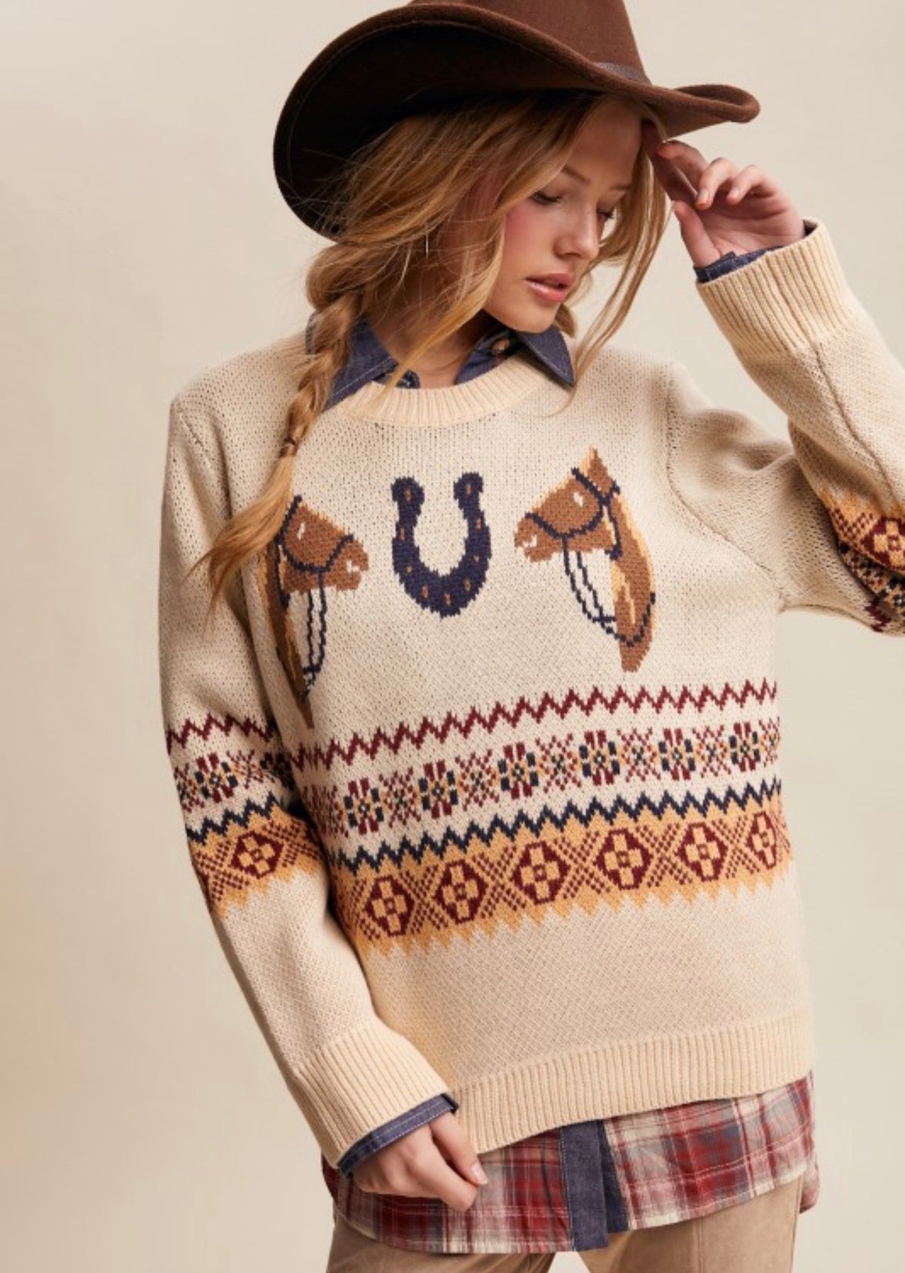 Ivy horseshoe Sweater