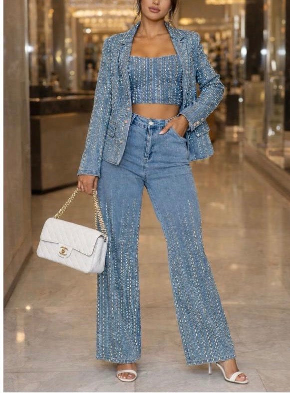 Luxe Denim Set