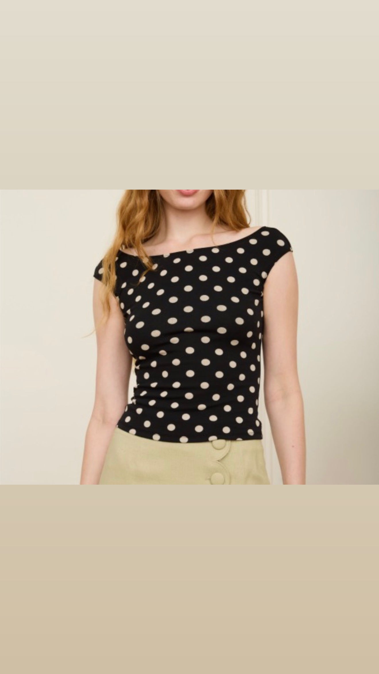 Ana Polka Dots Blouse