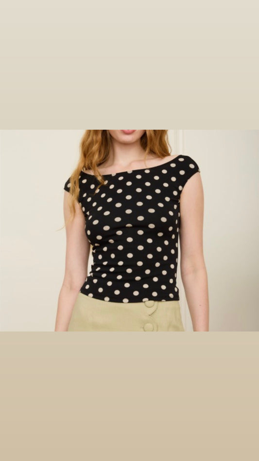 Ana Polka Dots Blouse