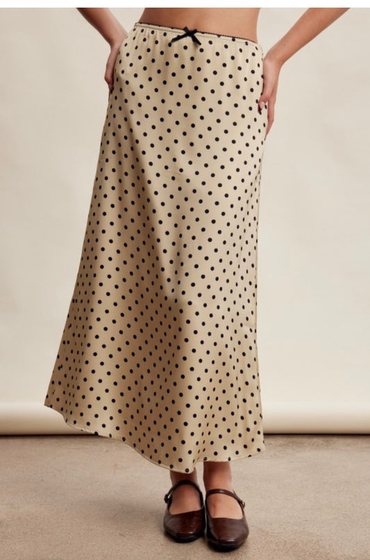 Marina Polka Dots Skirt