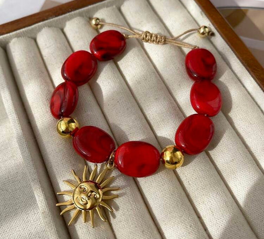 Red Stone Bracelet
