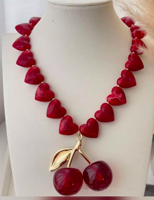 Large Cherry collar