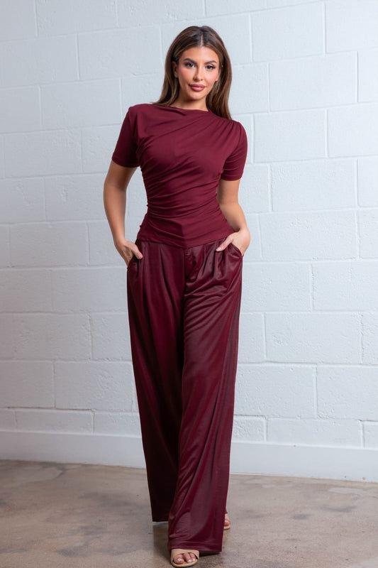 Gloria Satin Set