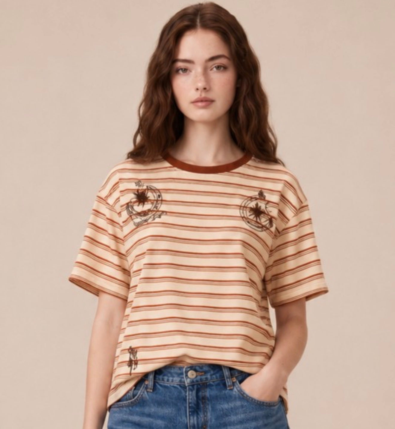 Viri Brown Blouse