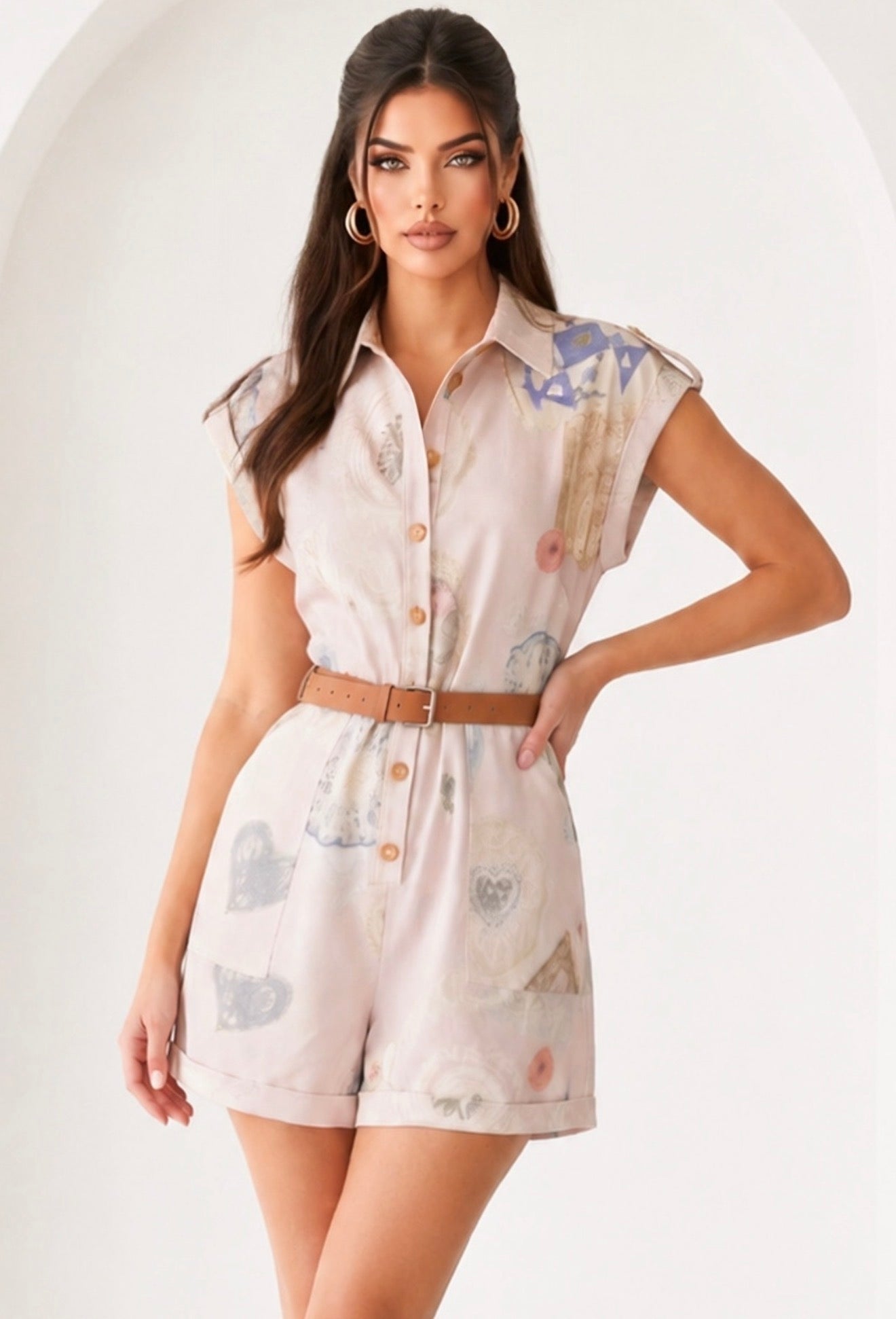 Ariel Denim Romper
