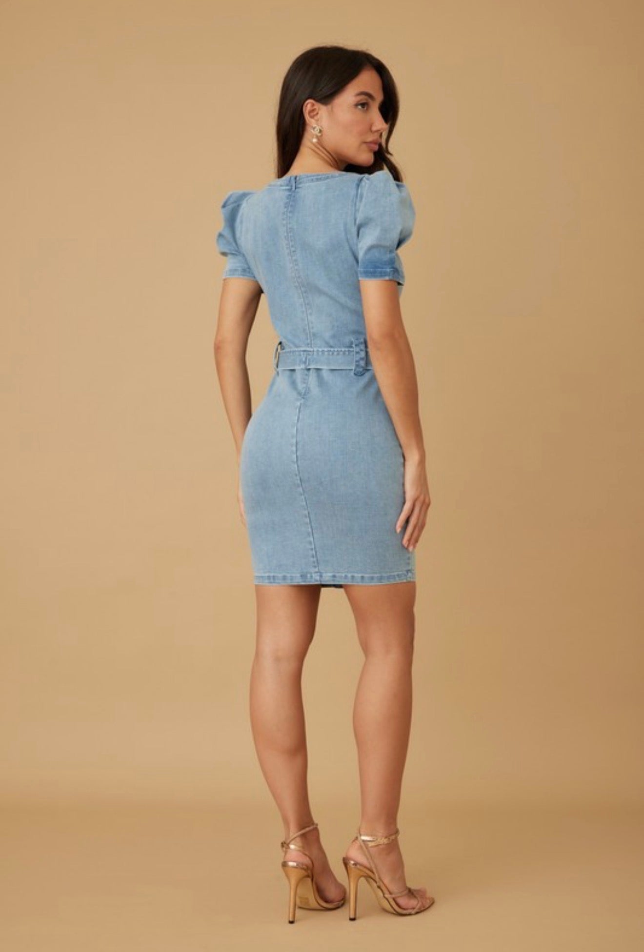 Belinda Denim Mini Dress
