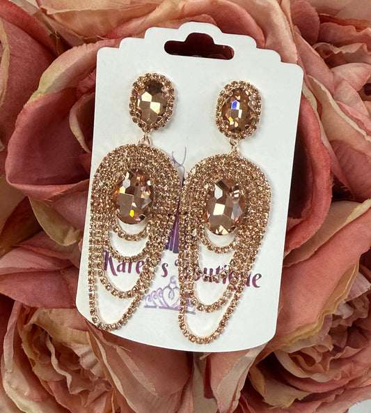 Fiesta Elegant Large  Earrings