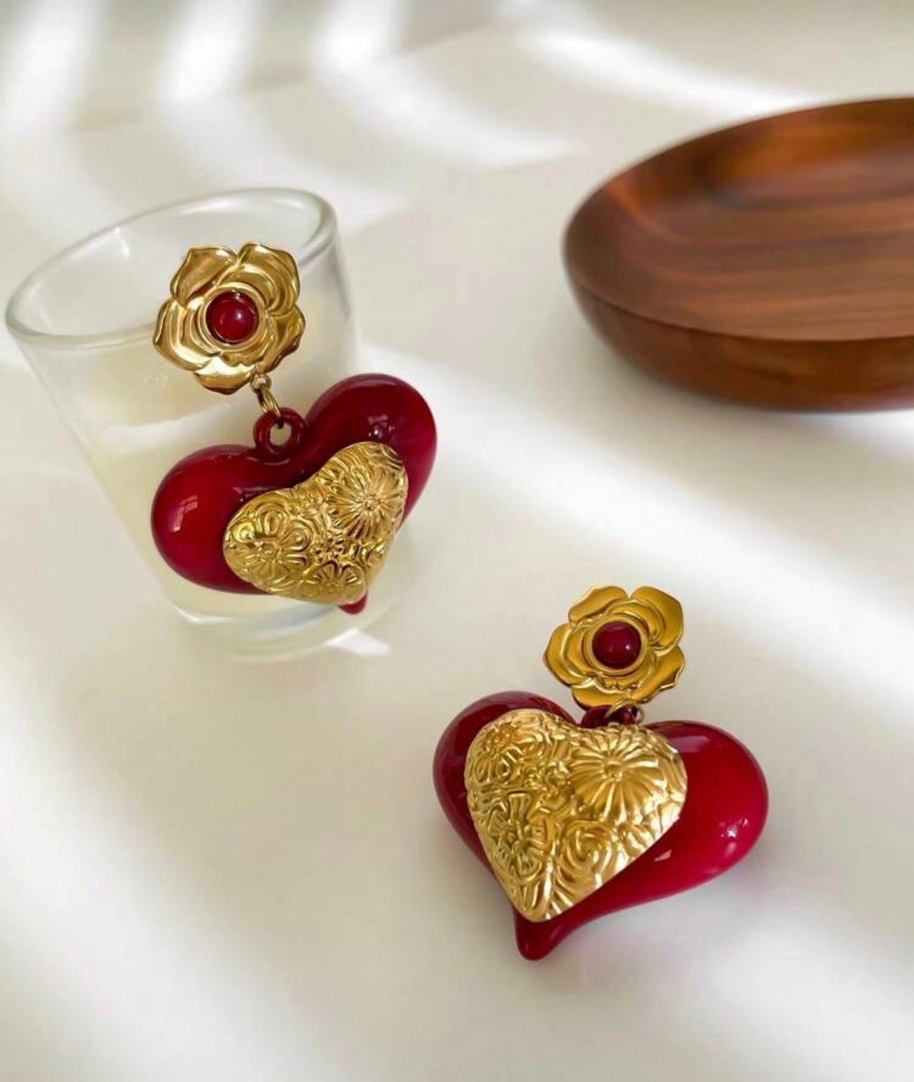 Cuarzo Rosa Heart