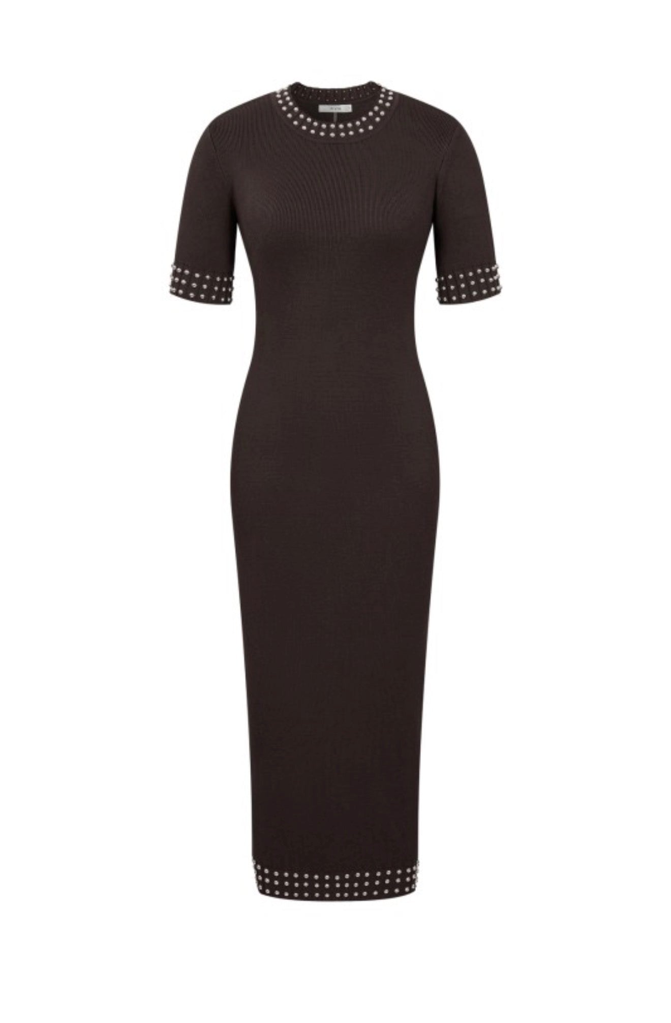 Clementina Burgandy Maxi Dress