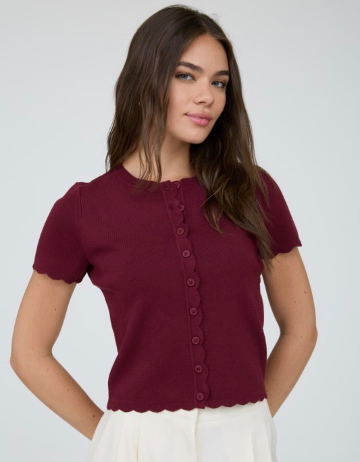 Bella Brown Blouse