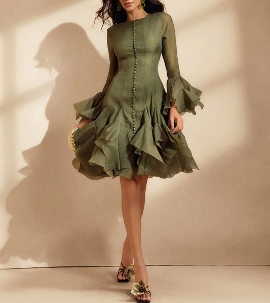 Sobeyda Elegant Midi Dress