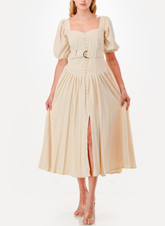 Victoria Elegant Midi Dress
