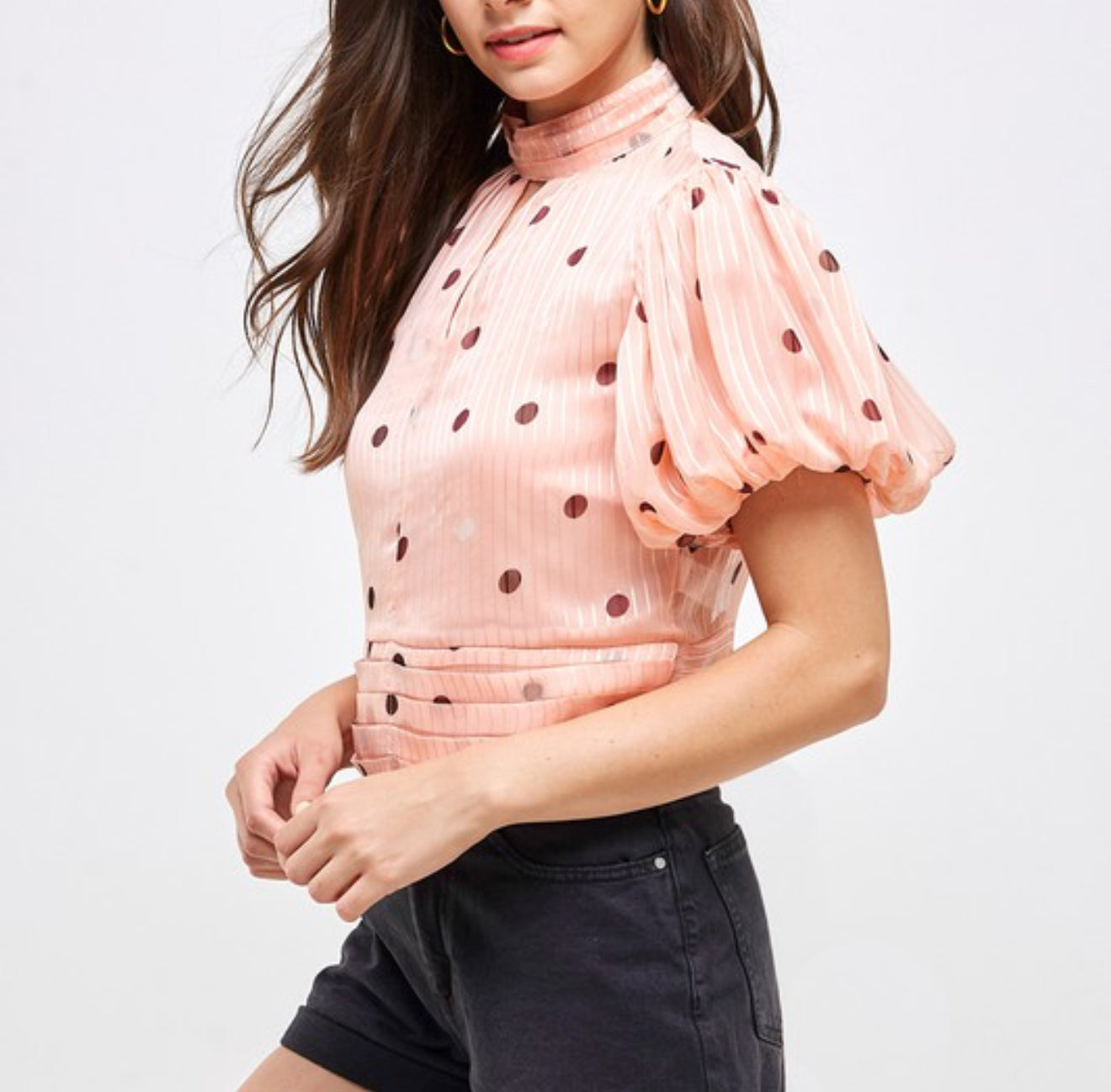 Stephanie Pink Top