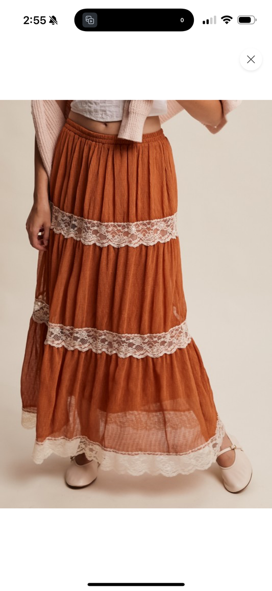 Nayeli Lace Skirt