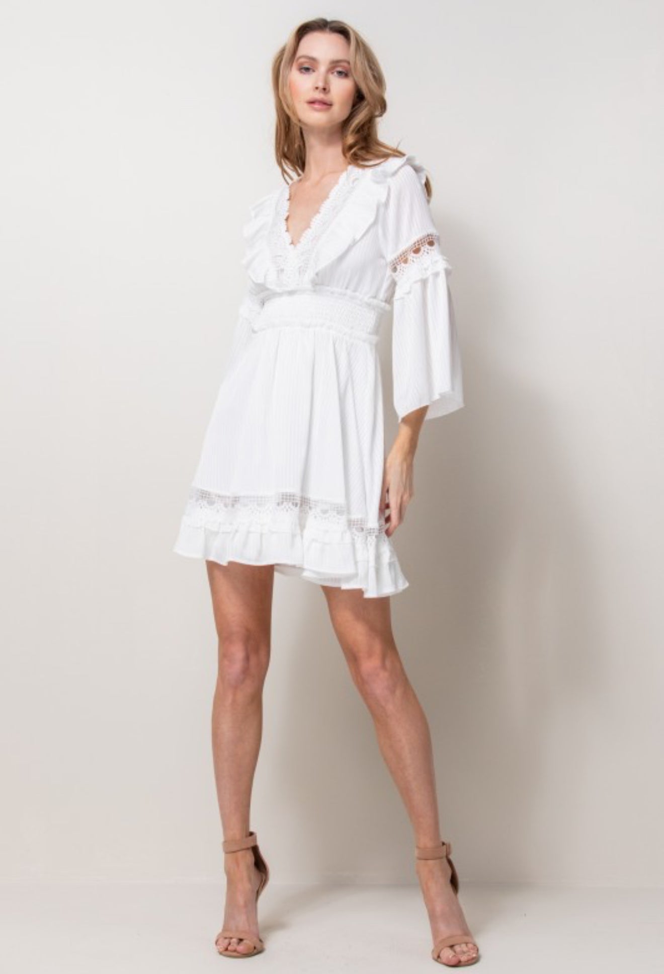 Donella White Mini Dress