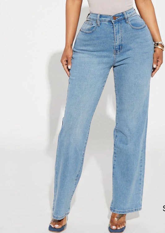 Simple Flare Jeans