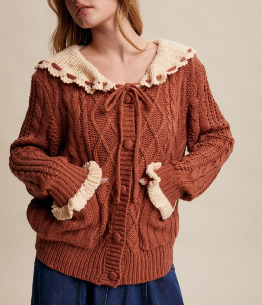 Melanie Terracota Sweater