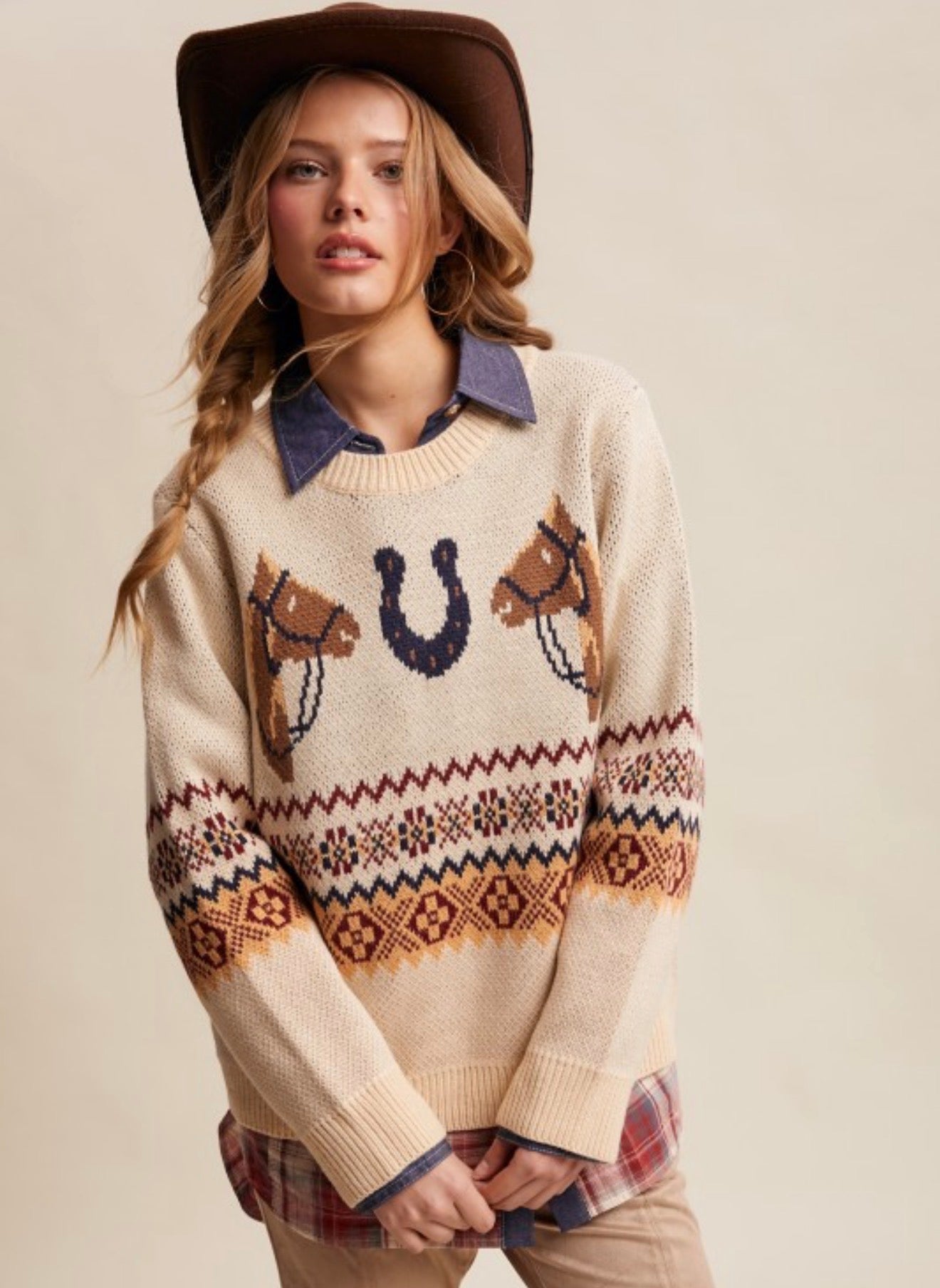 Ivy horseshoe Sweater