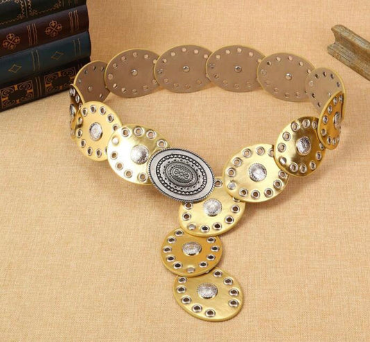 Gold Western Belt