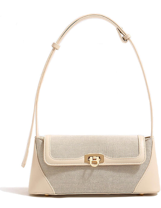 Cream Shoulder Purse