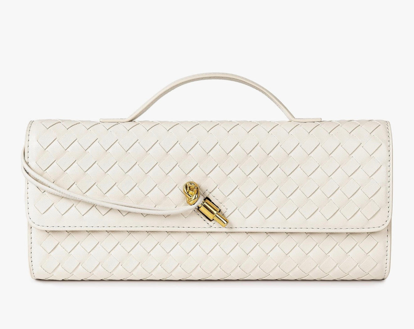 Fashion Bag Leather Vegano Cream Color