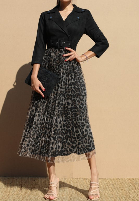 Leopard Midi Dress