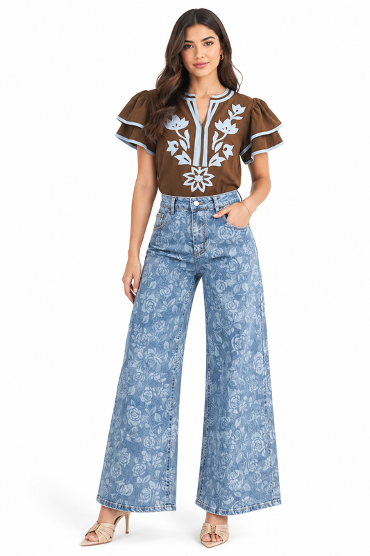 Blue Roses Denim jeans