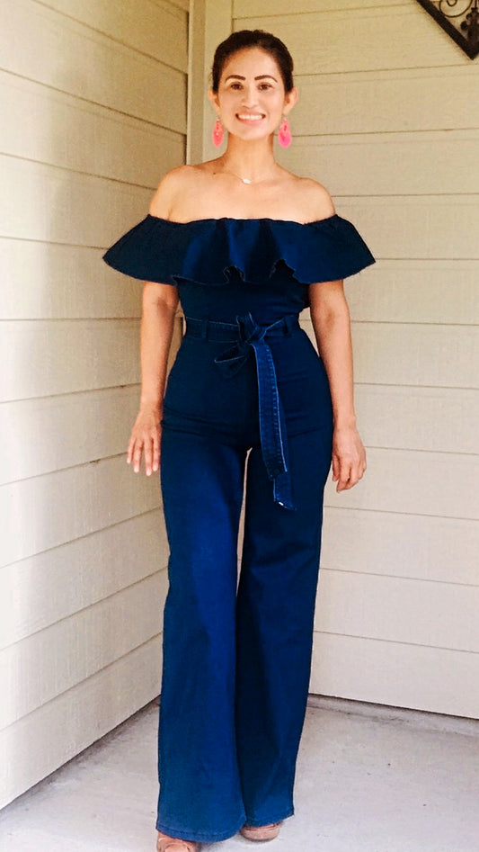 Breeze Denim Jumpsuit